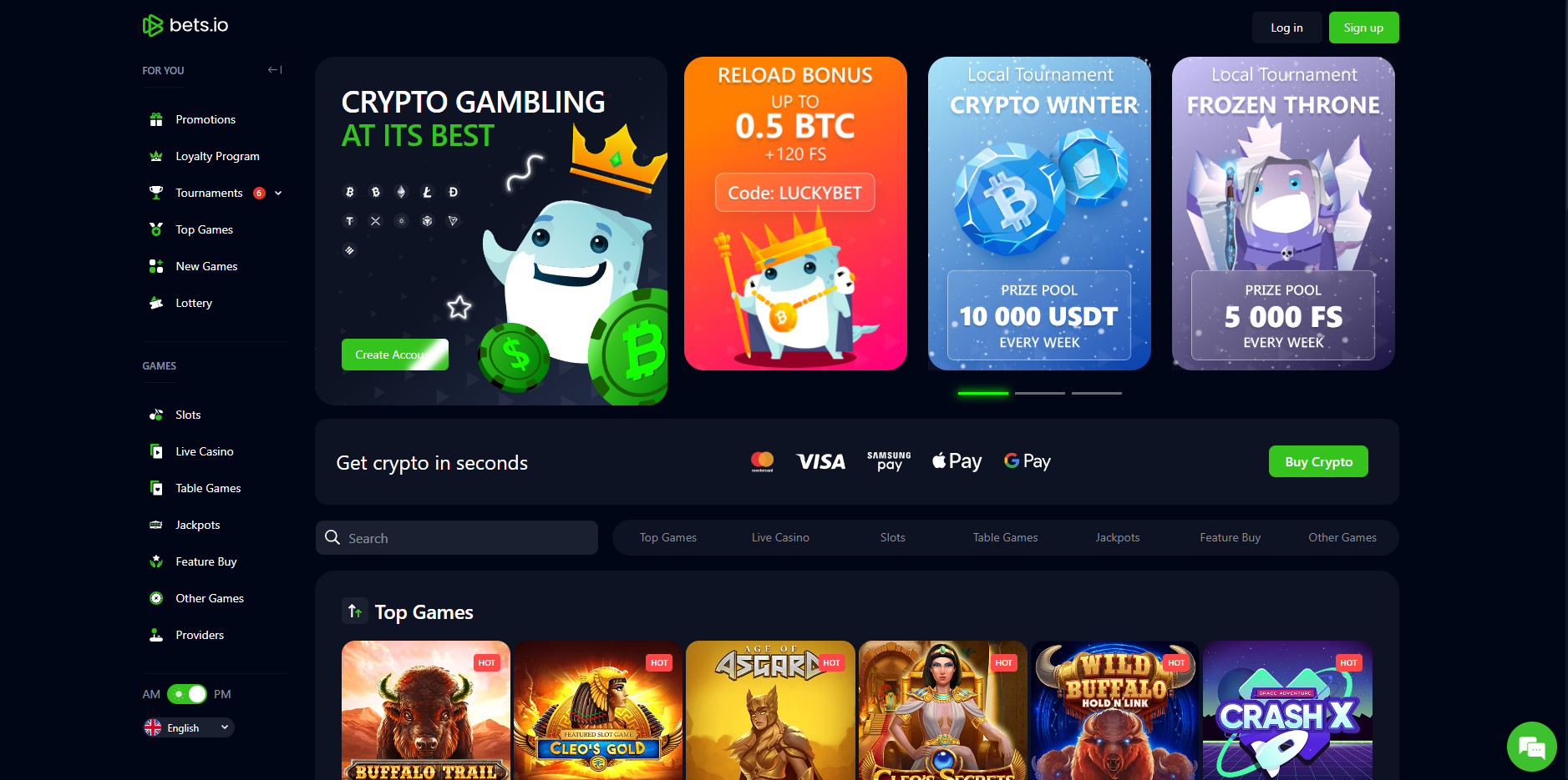 Bets.io preview